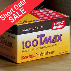 35mm BW Film - Kodak TMax 100 (Short Dated - 1 Roll)