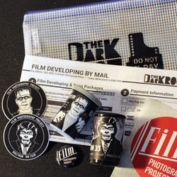 Do Not X-Ray Pouch - 35mm Frankenstein Meets The Wolfman Film Bundle