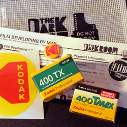 Do Not X-Ray Pouch - 35mm Kodak Professional BW Film Bundle