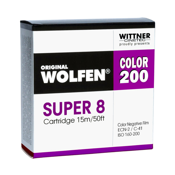 Super 8 Film - Original Wolfen Color 200