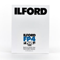 4X5 SHEET FILM - ILFORD FP4 (25 SHEETS)