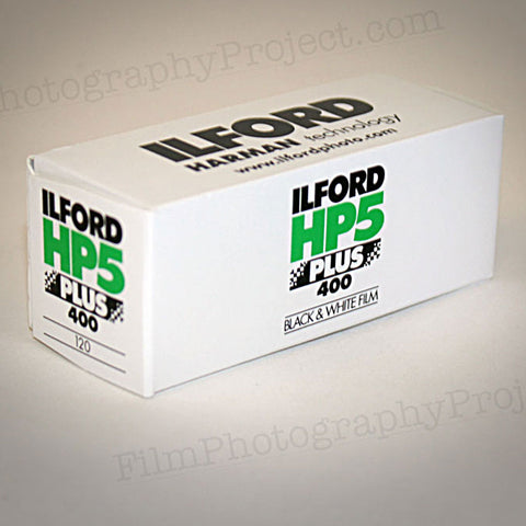 120 BW Film Ilford HP5 400 (Single Roll)