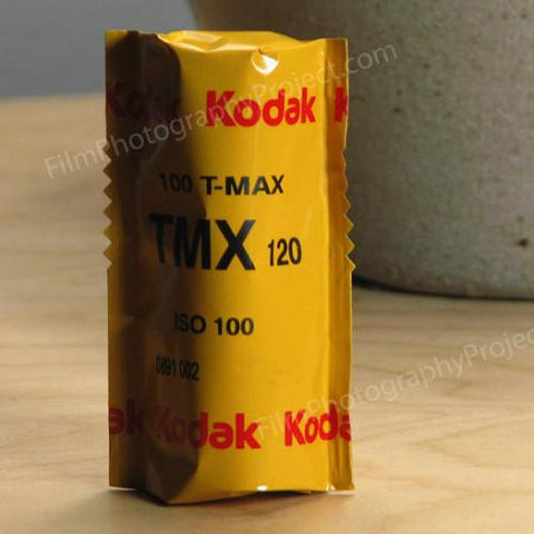 120 BW Film - Kodak T-Max 100 (Single Roll)