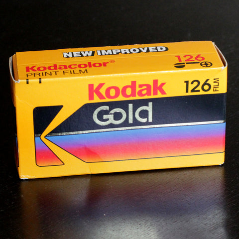 126 Color Film - Kodak Gold (1 Roll - Expired)