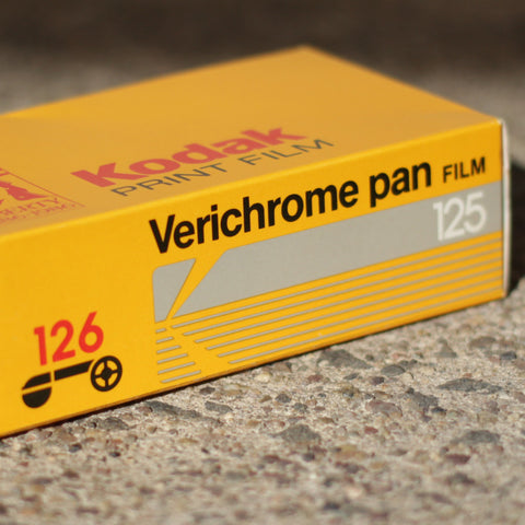 126 BW Film - Verichrome Pan (1 ROLL - EXPIRED)