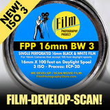 16mm Film - Single Perf BUNDLE - Film / Develop / Scan - 100ft