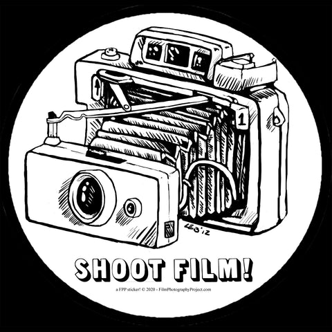 Sticker - Shoot Film - Automatic Land Camera (1 Sticker)