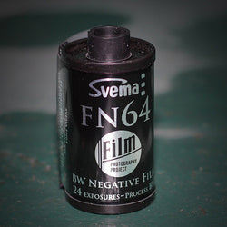 35mm BW Film - Svema FN64 (1 Roll)