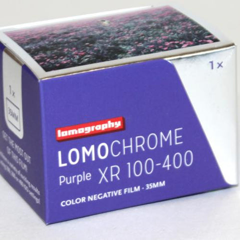 35mm Color - LomoChrome Purple XR 100-400 (1 Roll)