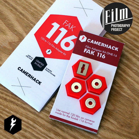 116 Film 116 To 120 Kit - 4pc Set For Vintage & Antique Cameras Film Spool Adapter - Foto 4
