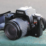 35mm Film Camera - Canon EOS Rebel S SLR w/ Built-In Flash (Vintage)