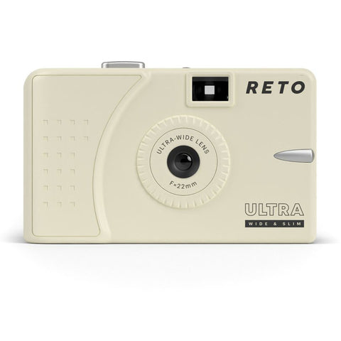 35mm Film Camera - RETO Ultra Wide & Slim Camera (Cream)