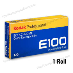 120 Color Slide Film - Kodak Ektachrome E100 (1 Roll)