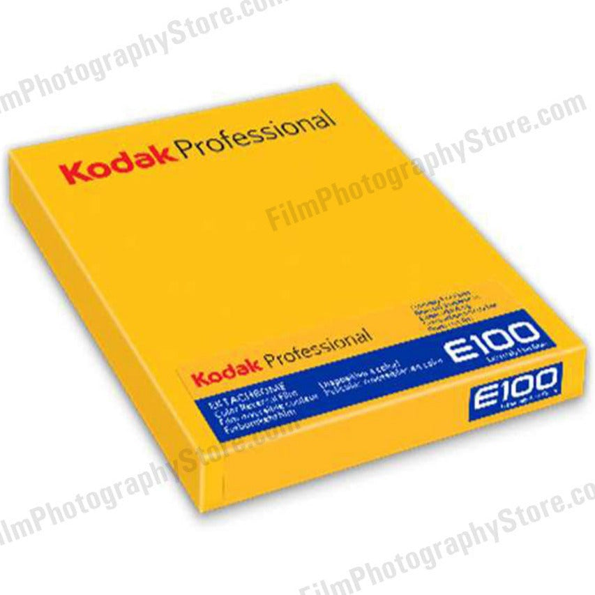肌触りがいい E100 Ektachrome Kodak - Film Sheet 4x5 (10 Film – Box) Sheet フィルムカメラ