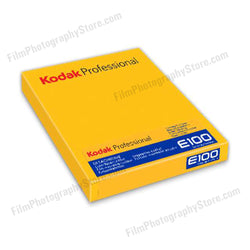 4x5 Sheet Film - Kodak Ektachrome E100 (10 Sheet Box)