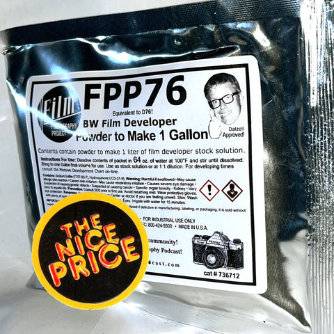 Darkroom Supplies - FPP-76 BW DEVELOPER - 1 Gallon (KODAK D-76 EQUIVALENT)