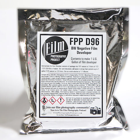 Darkroom Supplies - FPP D96 BW Developer (Powder to make 1 Gallon)