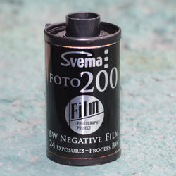 35mm BW Film - Svema Foto 200 (1 Roll)