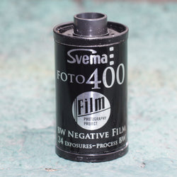 35mm BW Film - Svema Foto 400 (1 Roll)