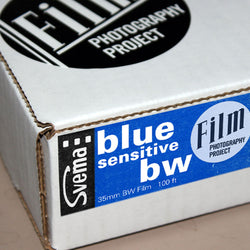 35mm BW Bulk Roll (100 ft) - Svema Blue Sensitive