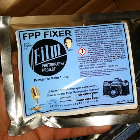 Darkroom Supplies - FPP Fixer (1 Liter)