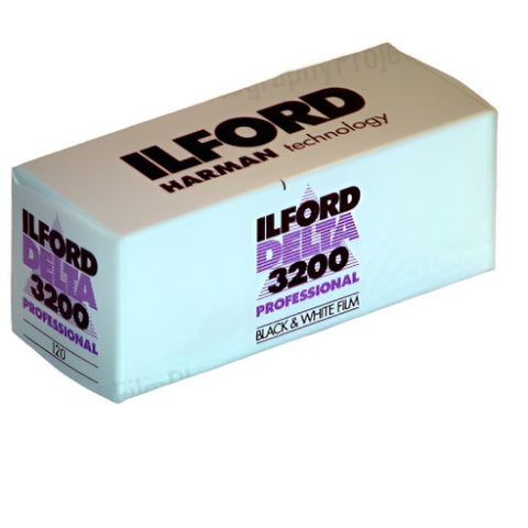 120 BW Film Ilford 3200 (Single Roll)