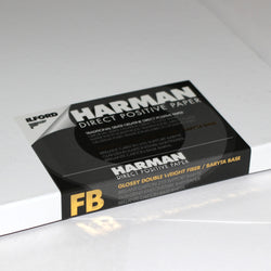 8x10 Positive Paper - Ilford Harman Direct Positive FB1K (25 Sheets)