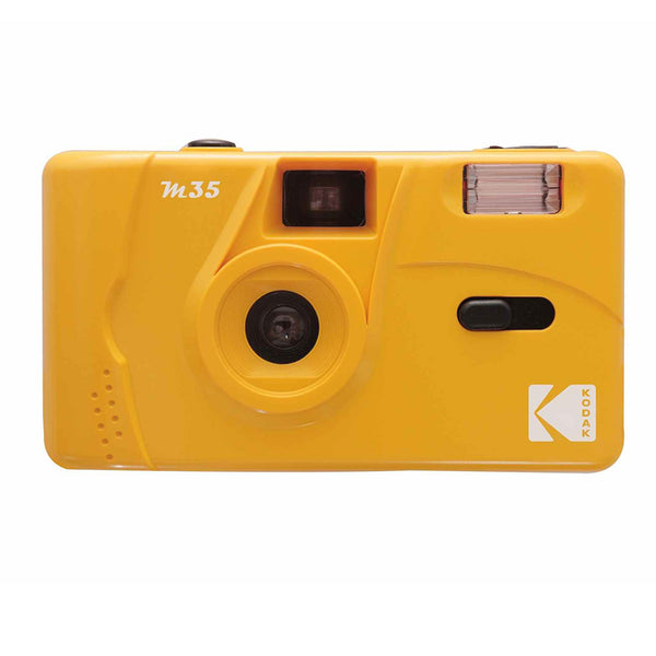 Cámara de Película Kodak M35 con Flash Flame Scarlett
