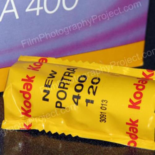 120 Color Film - Kodak Portra 400 (Single Roll)