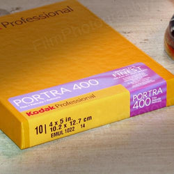 4x5 Sheet Film - Kodak Portra 400 (10 Sheets)
