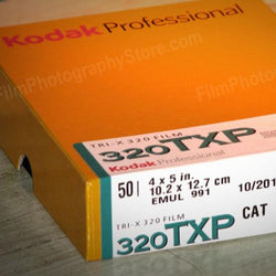 4x5 Sheet Film - Kodak Tri-X 320 (50 Sheets)