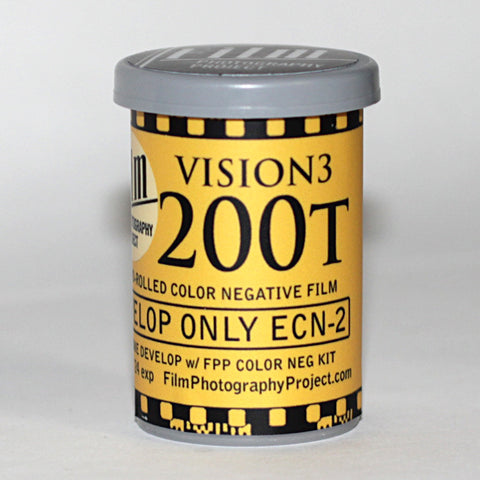 35mm Color Film - Kodak Vision3 200T (1 Roll)