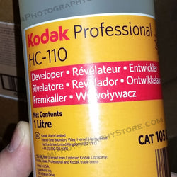 Darkroom Supplies - Kodak HC-110 BW Developer (1 Liter) - Please Read
