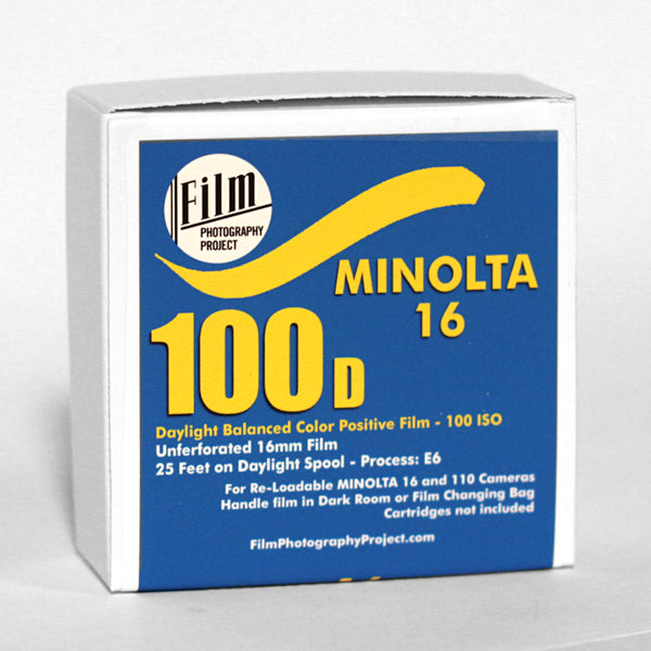 Minolta 16 - 25ft Bulk Roll - Ektachrome 100D Color (16mm