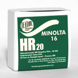 Minolta 16 - FPP HR20 BW Negative - 25 ft (16mm - No Perf)