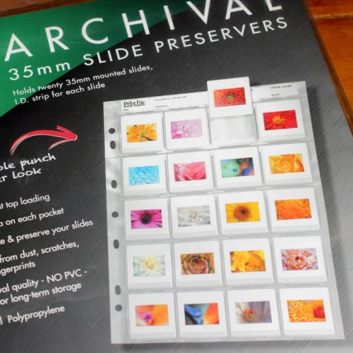 Archival Slide Preservers (35mm Slides) Film Photography Project Store