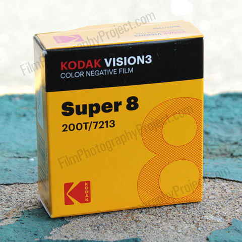 Super 8 Film - Kodak 200T / 7213 Color Negative