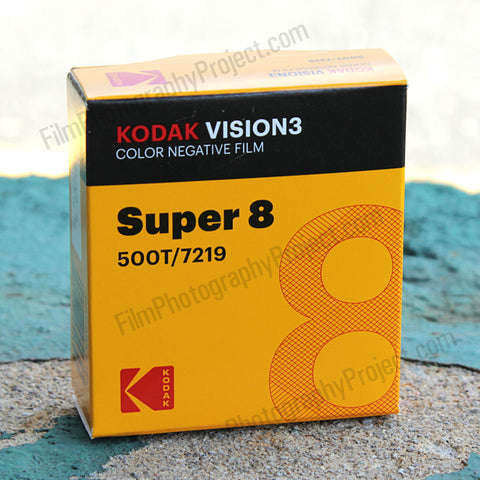 Super 8 Film - Kodak 500T / 7219 Color Negative