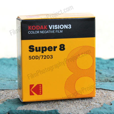 Super 8 Film - Kodak 50D / 7203 Color Negative