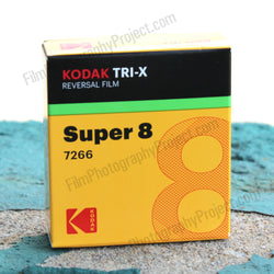 Super 8 Film - Kodak Tri-X BW Reversal 7266