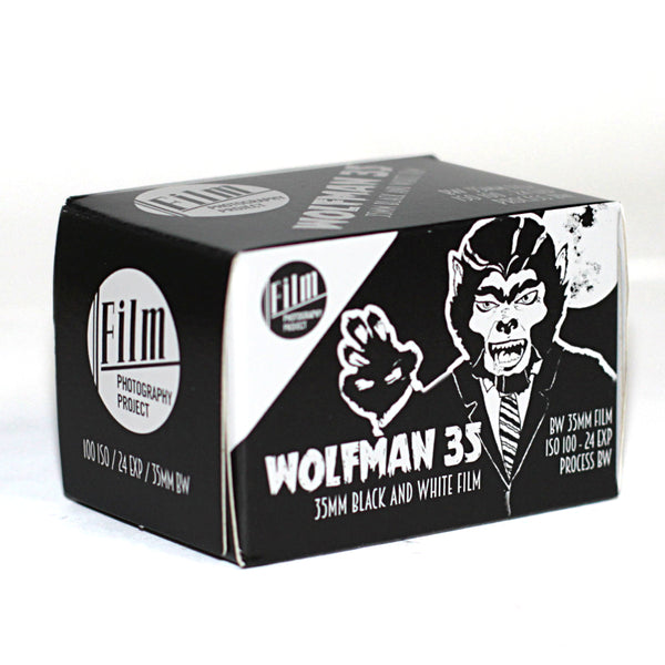 35mm BW Film - WolfMan 100 (1 Roll)