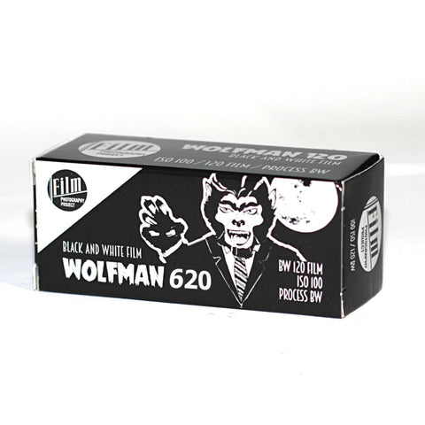 620 BW Film - WolfMan 100 (1 Roll)